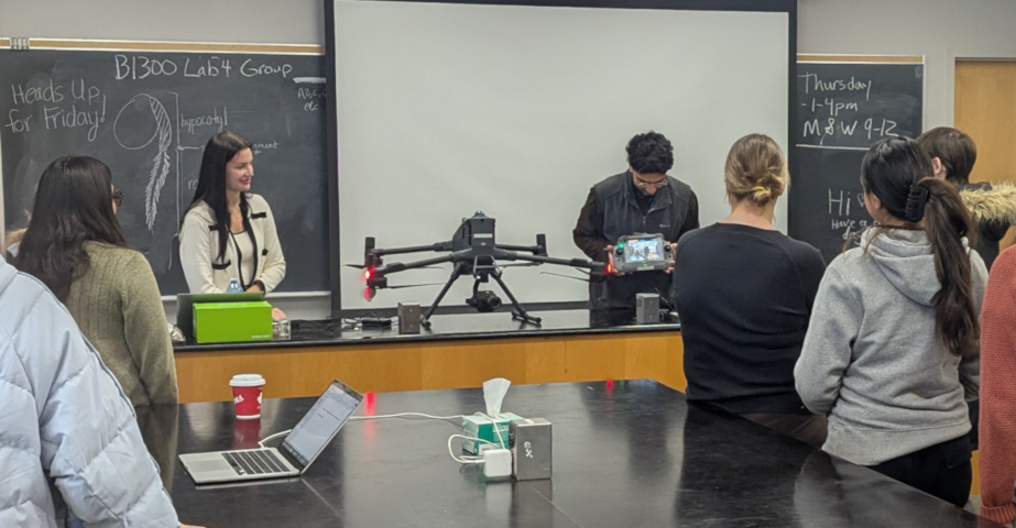 Measur demo in a classroom